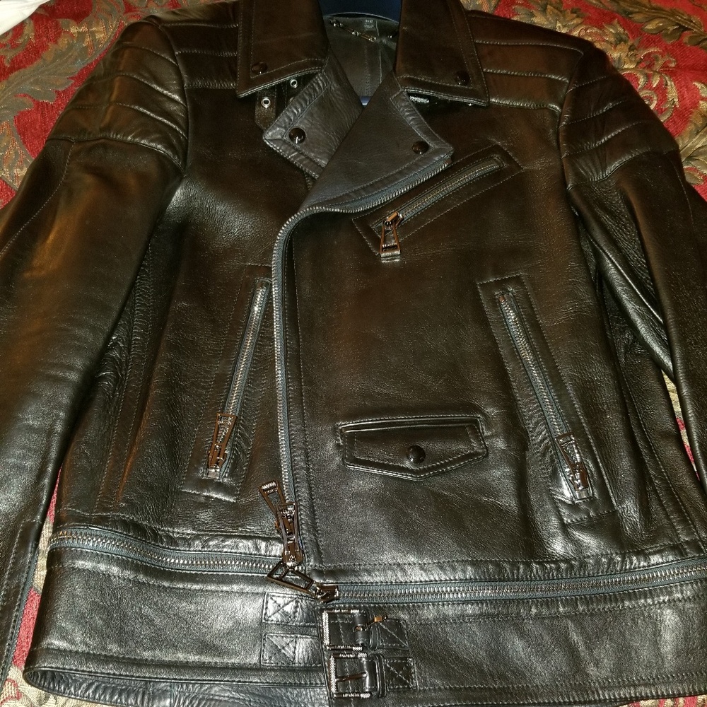 "Buttersoft" Leather Belstaff Moto Jacket - Men